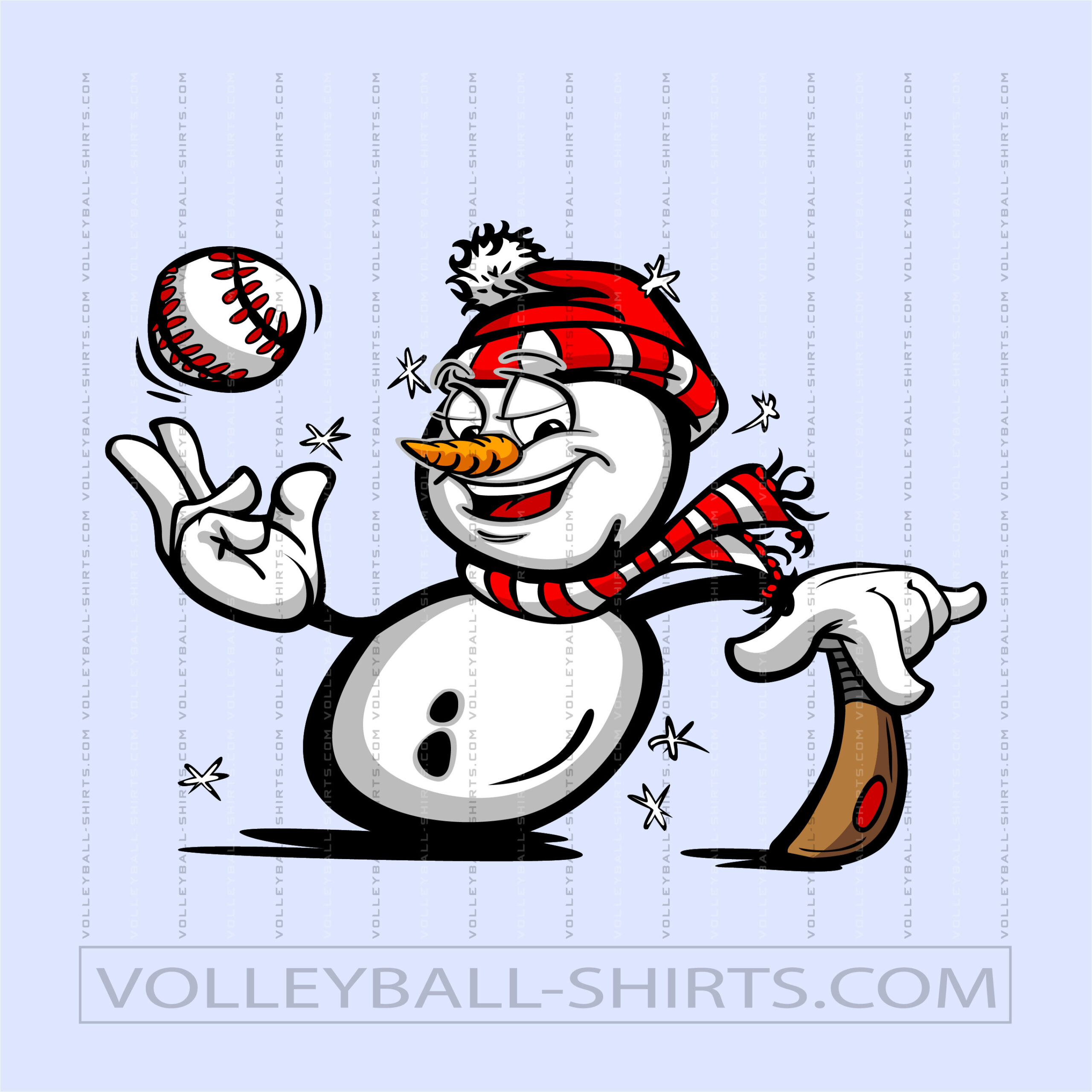 Cold Weather Baseball Clipart