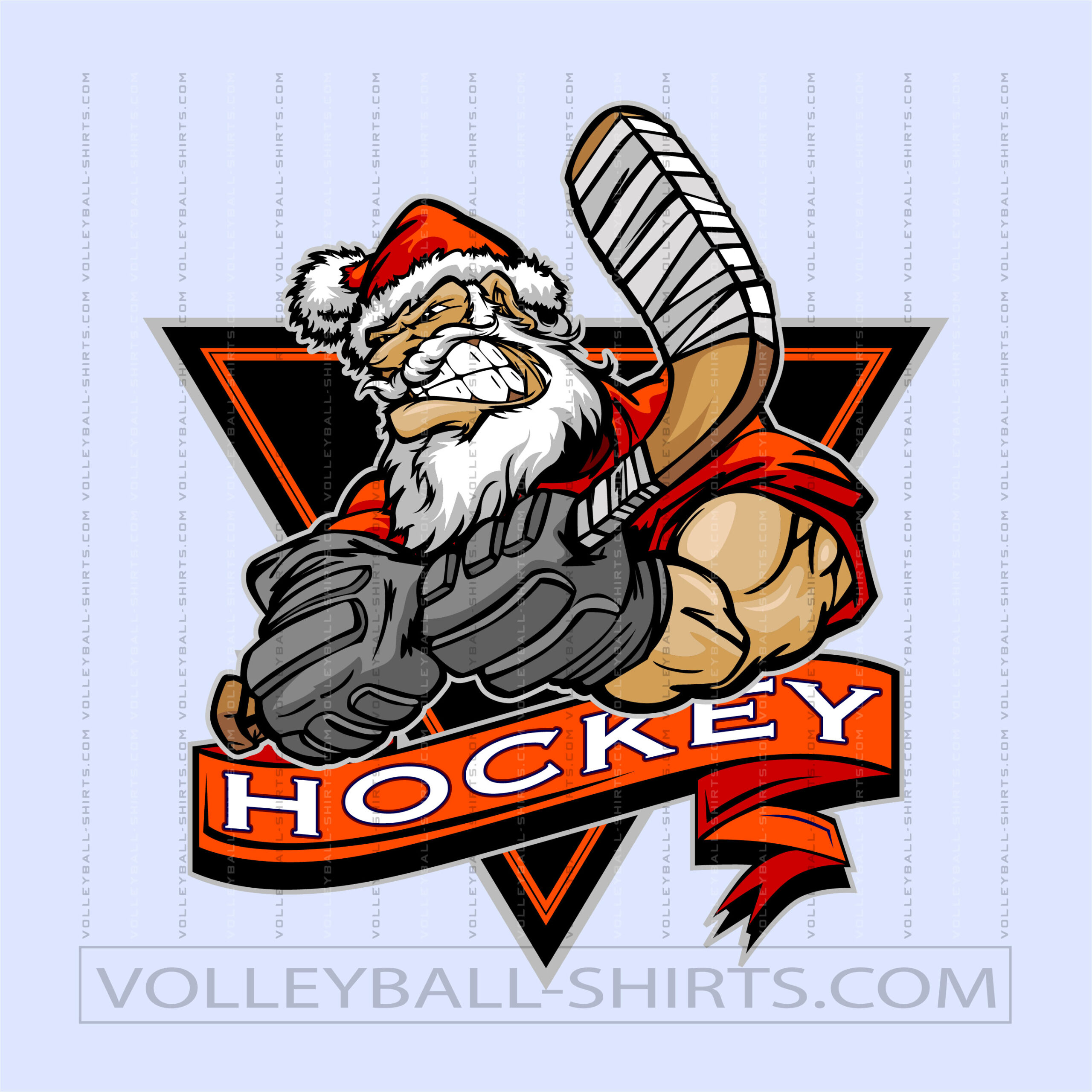 Hockey Christmas Clip Art