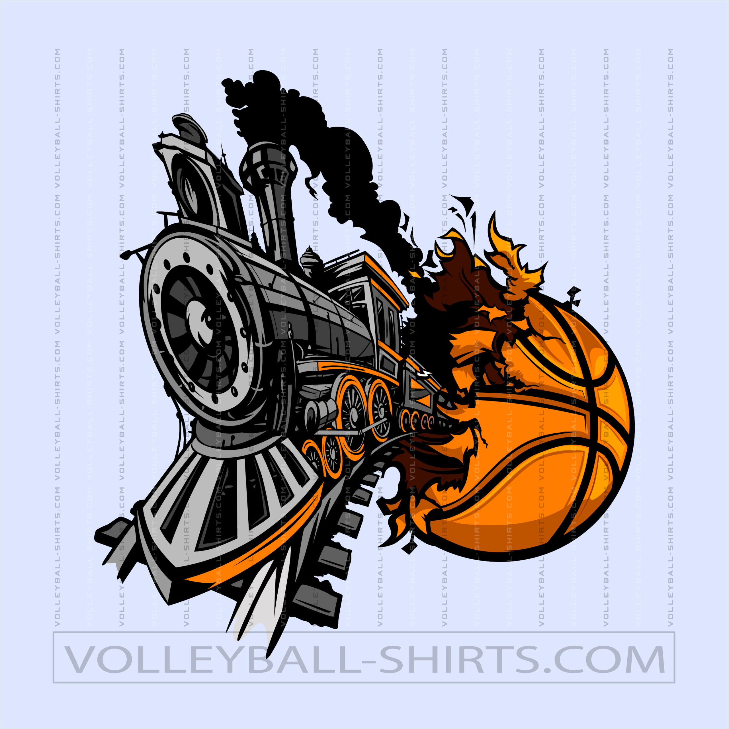 Vector Train Basketball