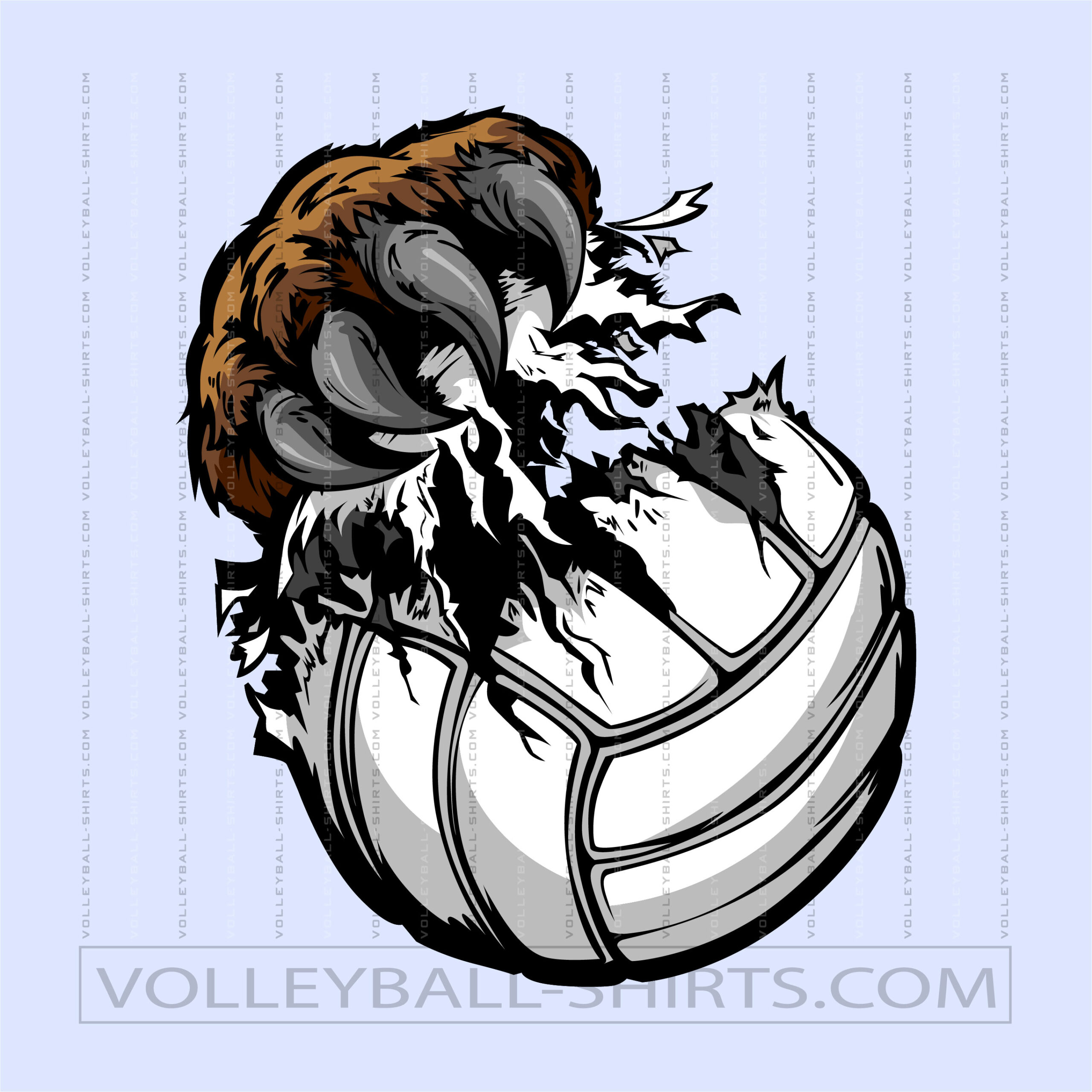Bears Volleyball Logo
