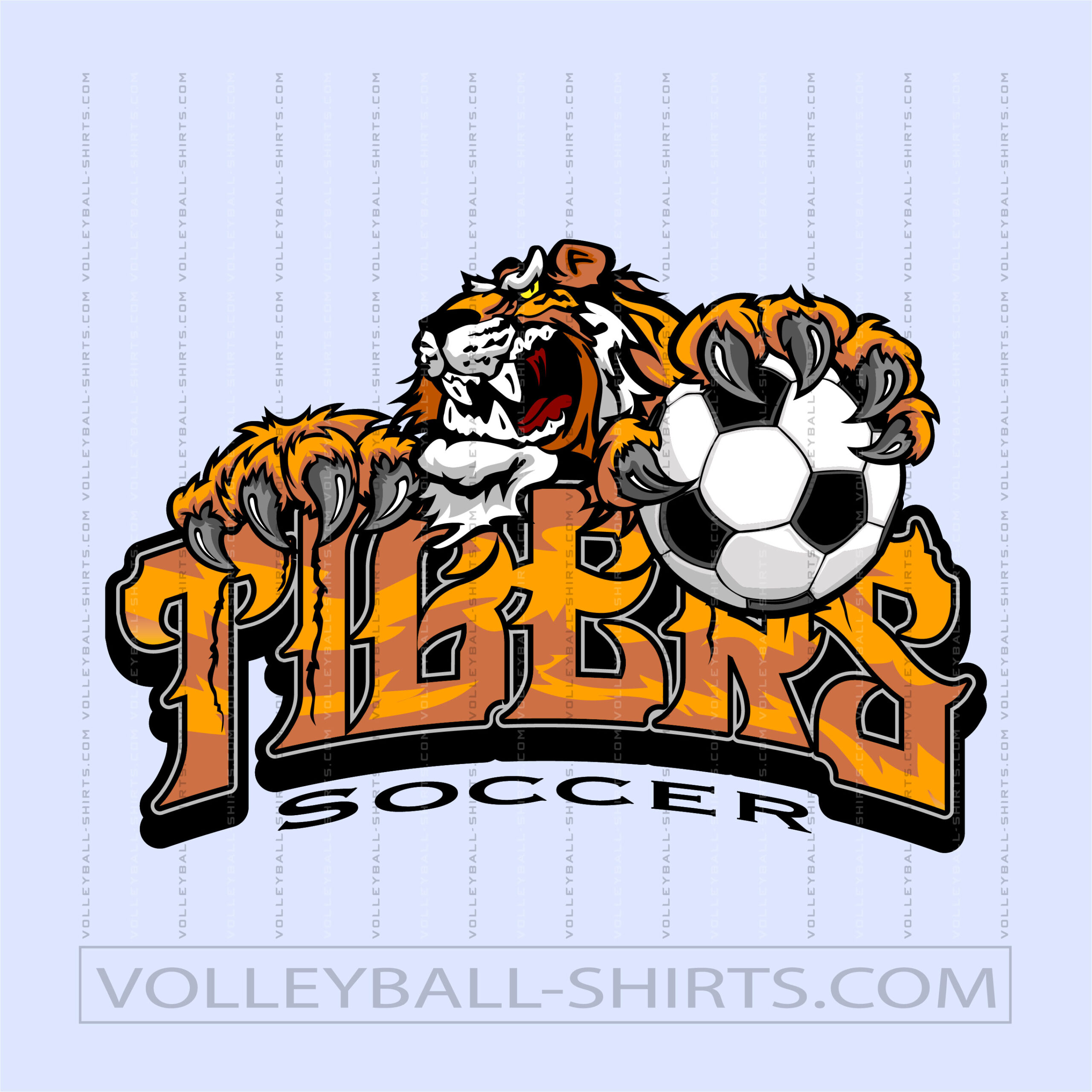 Tigers Soccer Design