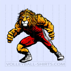 Lions Wrestling Shirt Design