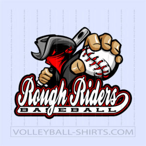 Rough Riders Baseball Design